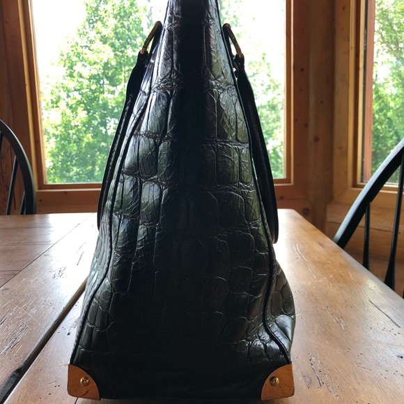Rafe New York Crocodile Embossed Tote - Picture 7 of 12